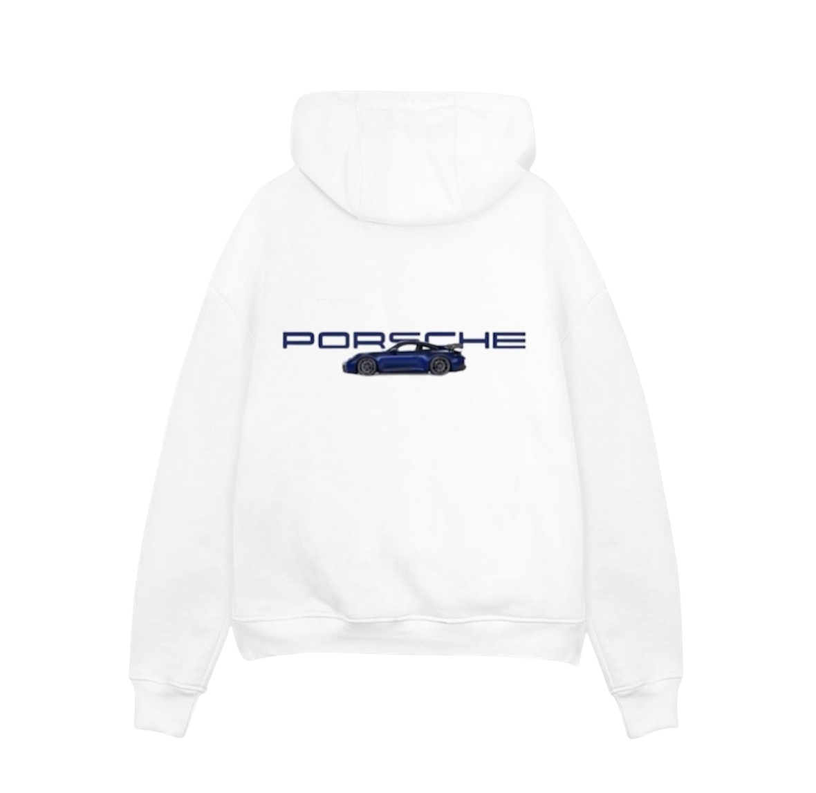 Plain White Porsche Hoodie
