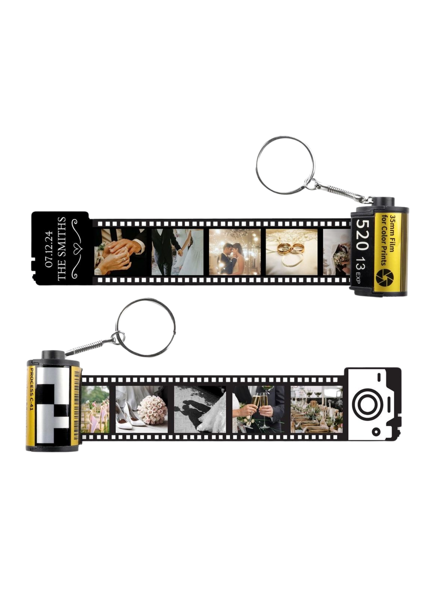 Custom Film Roll Keychain